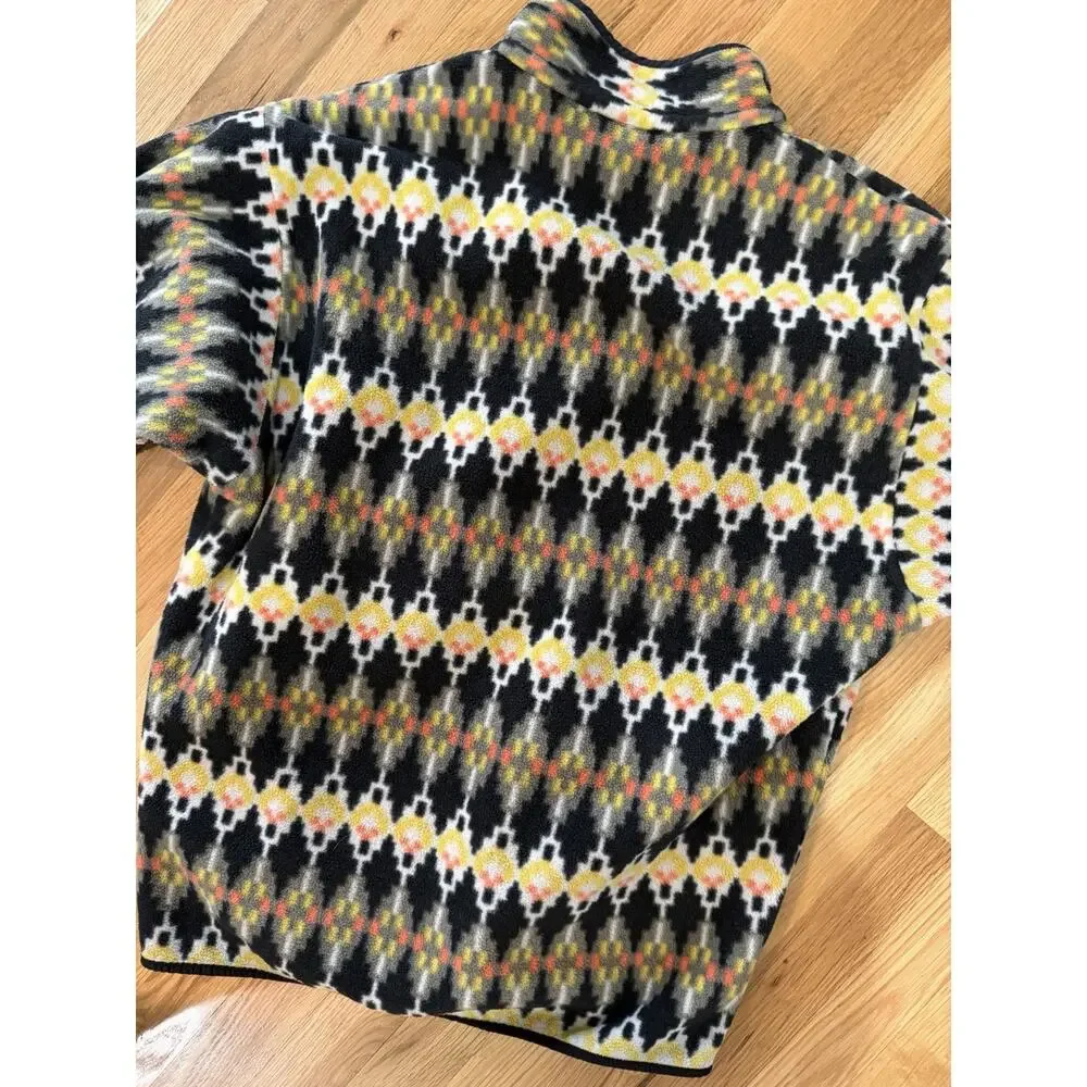 Patagonia Synchilla Snap-T Mens Medium Forest Carpet Industrial Green Fleece